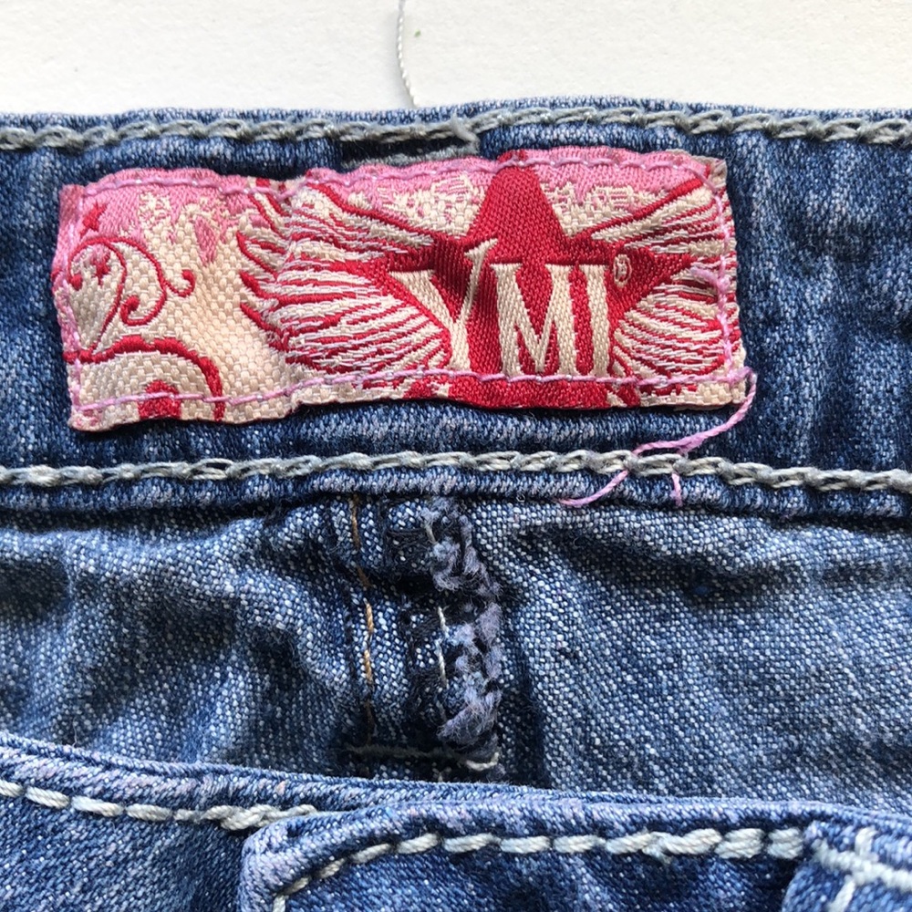 YMI Girls Denim Bermuda Shorts - Picture 4 of 7
